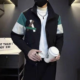 Hearujoy Premium Splicing Jacket for Men Popular Trendy Brand Jacket Cool and Stylish Men's Casual Top